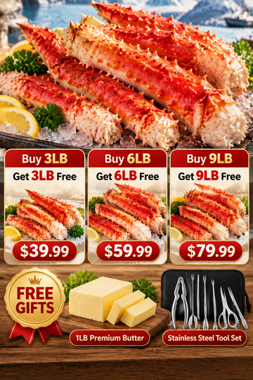 🦀 BIG King Crab Legs You’ll Love | Packed With Juicy Meat, Sweet Taste & Amazing Seafood Value