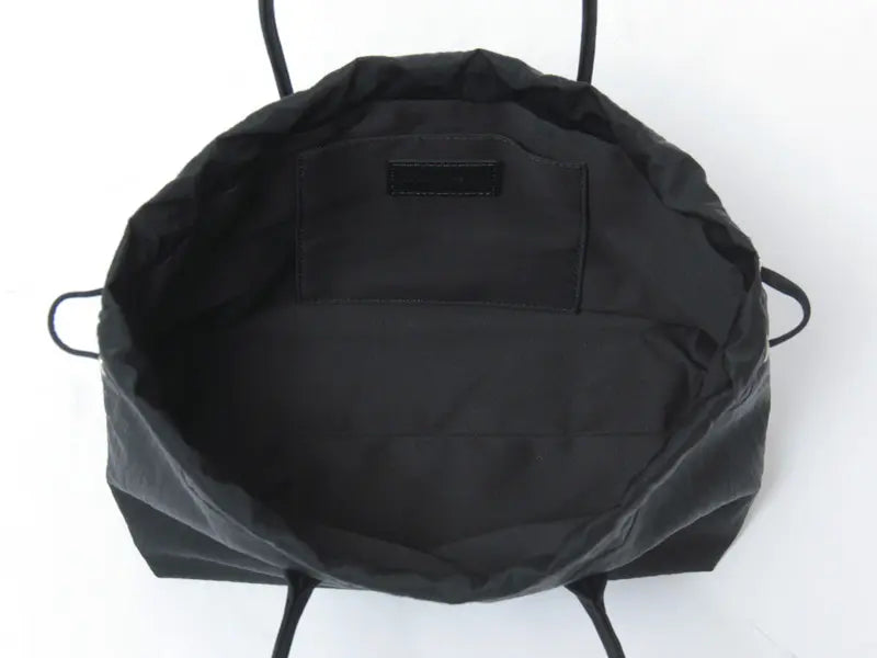 Multi-Tone Drawstring Mini Hand Bag with Long Top Handles for Casual Daily Outfits
